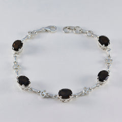Autumn Gift for Her Featherlight Brown Links Bracelet