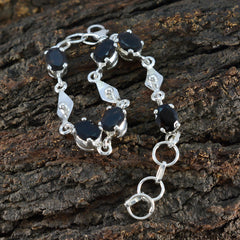 Nella Glam Slim Brown Links Bracelet