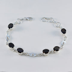 Nella Glam Slim Brown Links Bracelet