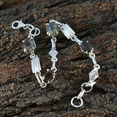 Nora Glamour Dainty Brown Links Bracelet