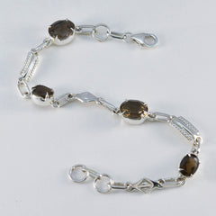 Nora Glamour Dainty Brown Links Bracelet