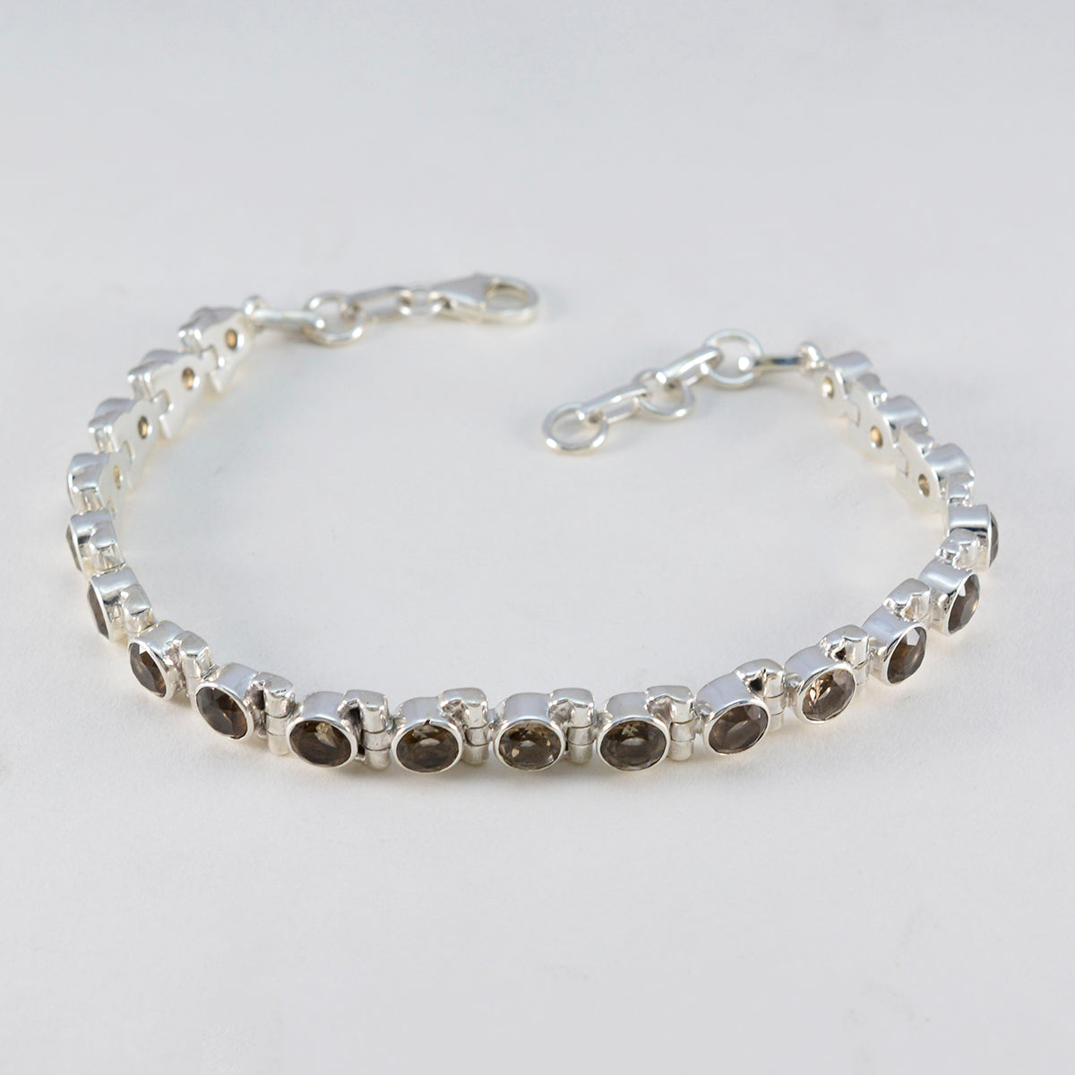 Giulia Karwa Chauth Classic Brown Tennis Bracelet