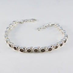 Giulia Karwa Chauth Classic Brown Tennis Bracelet