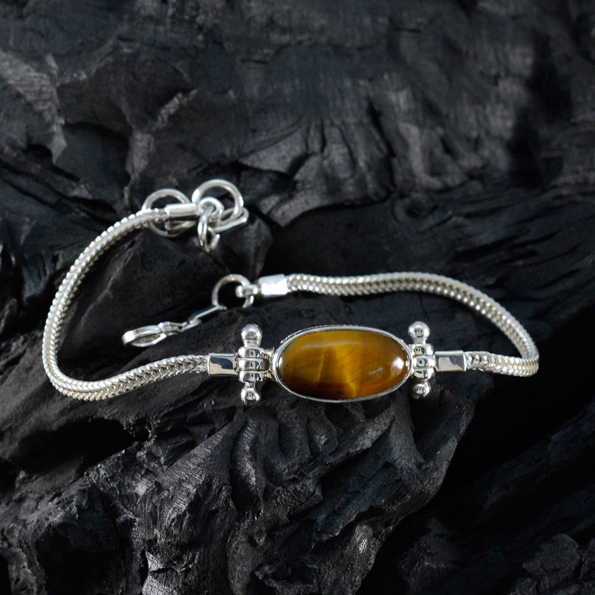 Yasmine Special Moment Featherlight Brown Chain Bracelet