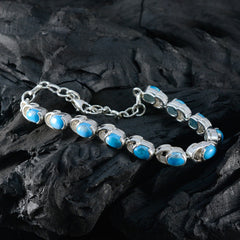 Alice Comfort Fit Tiny Turquoise Tennis Bracelet