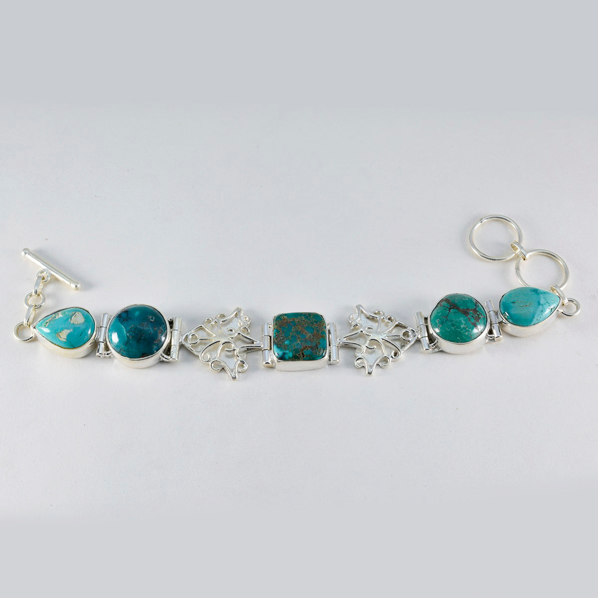 Nova Memorial Versatile Turquoise Links Bracelet