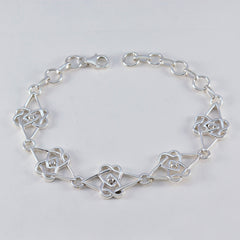 Penelope bollywood Featherlight White Links Bracelet