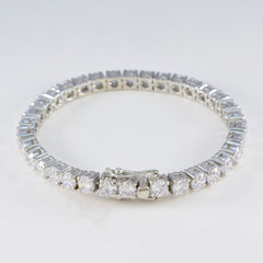 Hazel Astrology Versatile White Tennis Bracelet