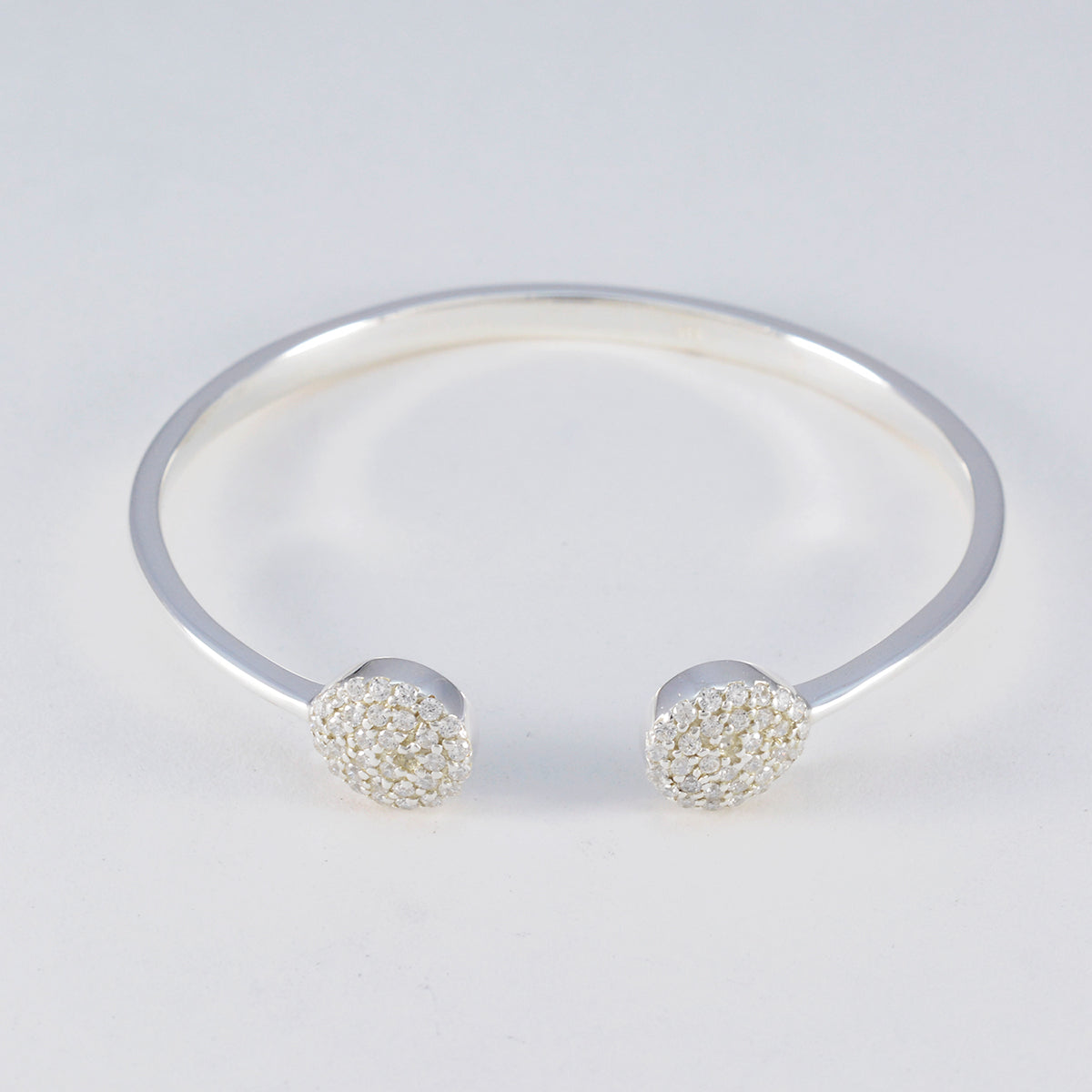 Scarlett Luxury Featherlight White Bangle Bracelet