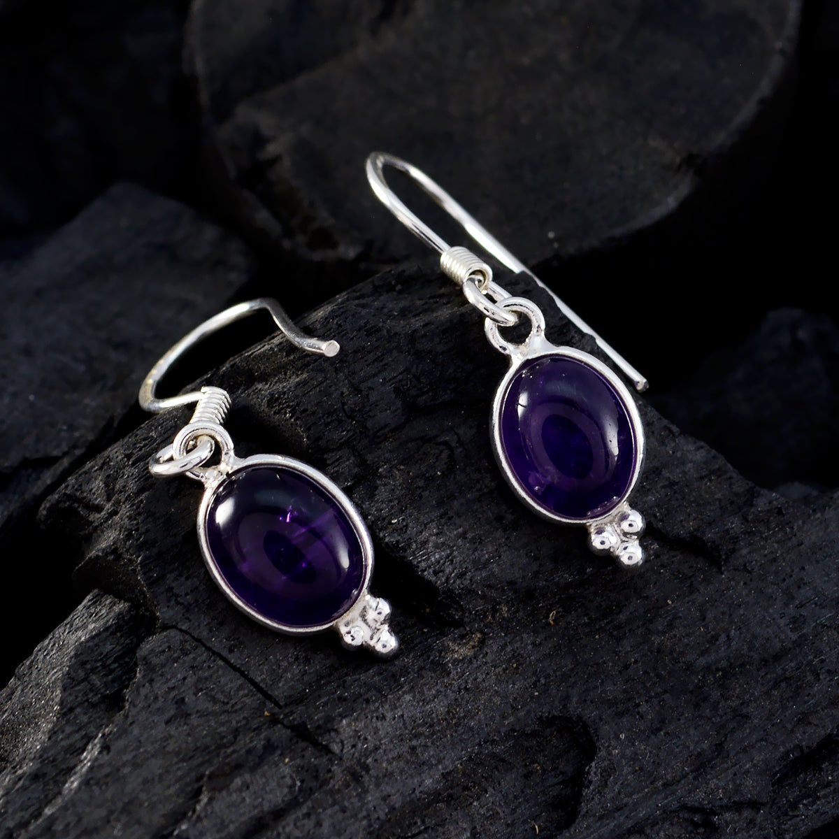 Sofía Purple Elegant multiple Dangle Earring