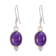 Sofía Purple Elegant multiple Dangle Earring Amethyst Purple Dangle