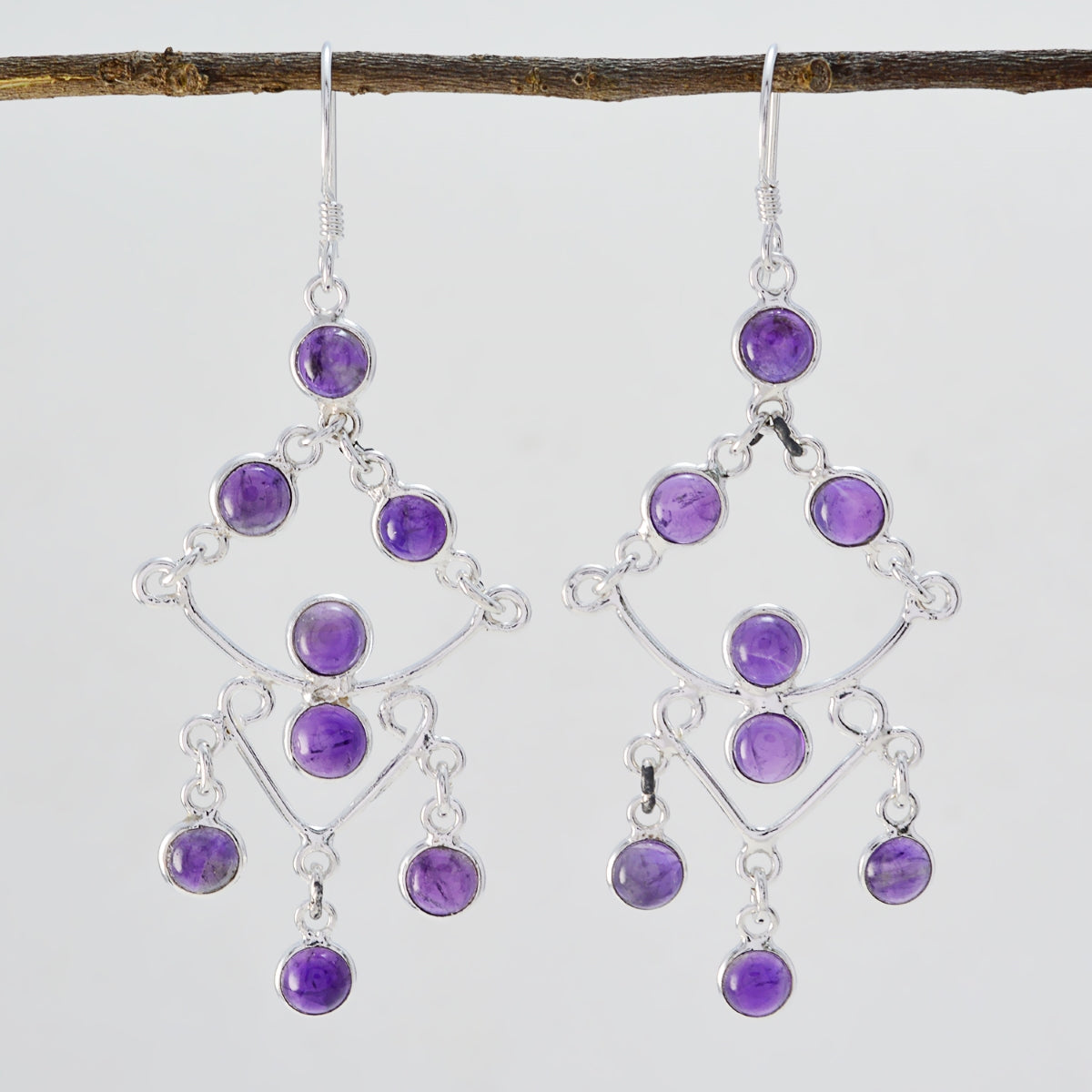 Camila Purple Classic multiple Dangle Earring