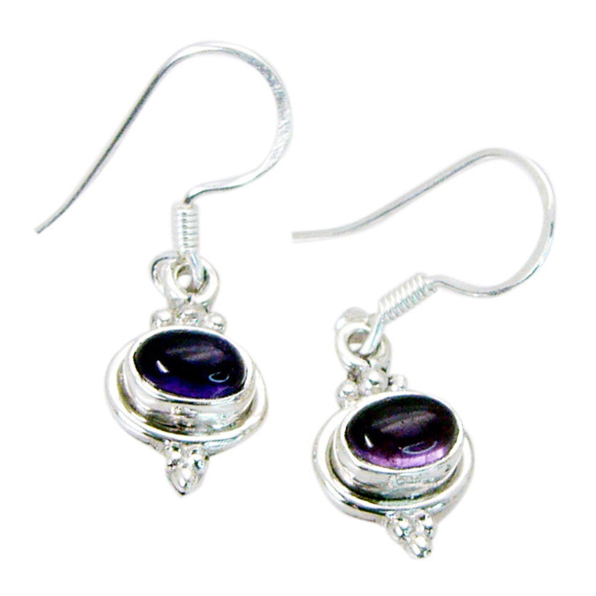 Nari Purple Dainty multiple Dangle Earring