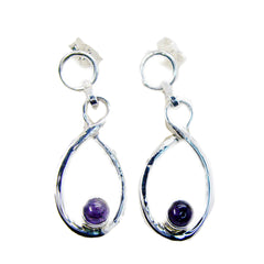 Wen Purple Delicate multiple Dangle Earring Amethyst Purple Dangle