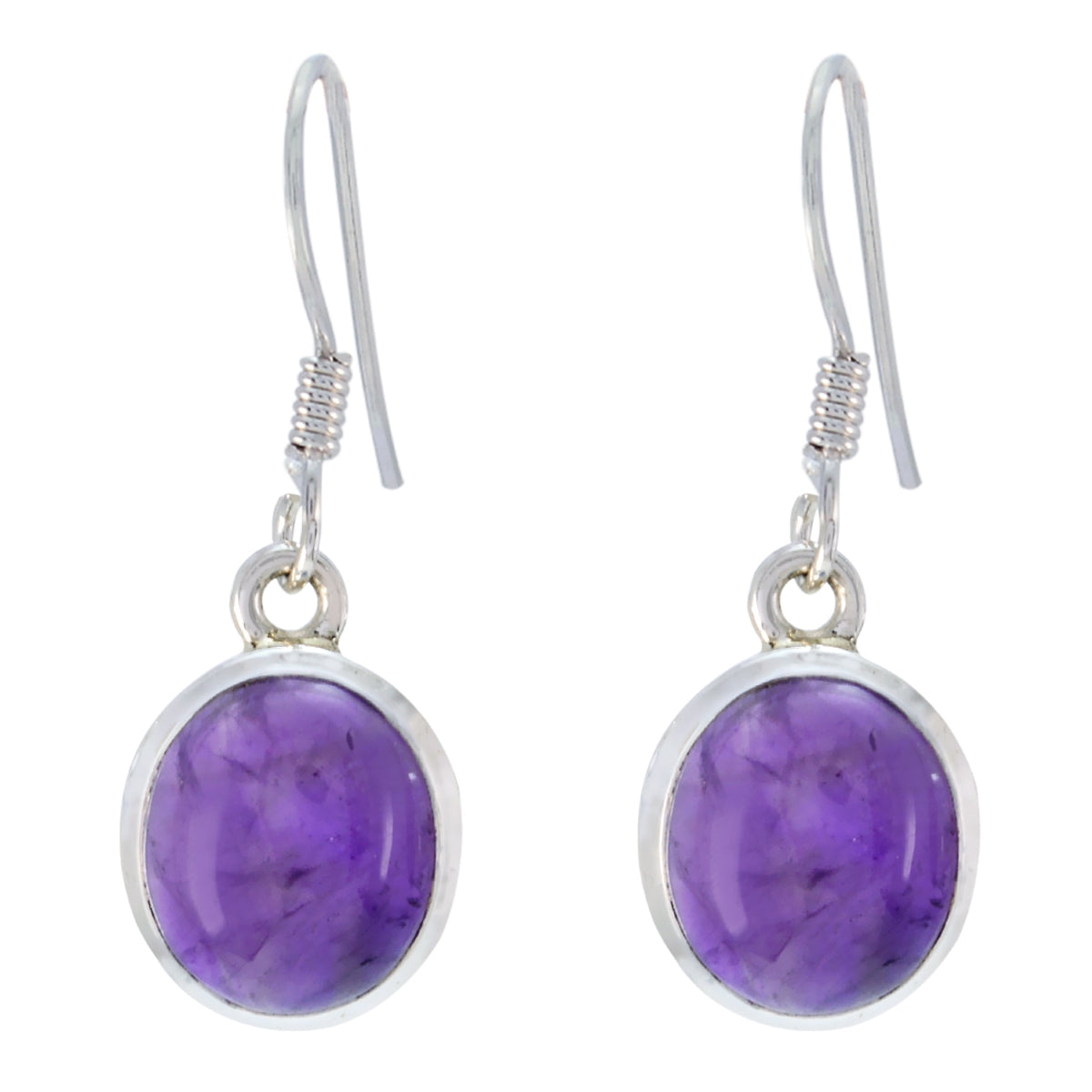 Ying Purple Slim multiple Dangle Earring Amethyst Purple Dangle