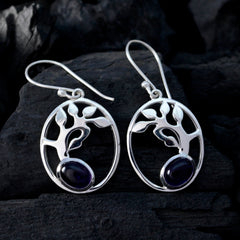 Lily Purple Featherlight Solitaire Dangle Earring