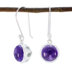 Dayana Purple Slim multiple Dangle Earring Amethyst Purple Dangle
