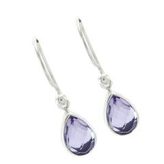 Ji eun Purple Featherlight multiple Dangle Earring