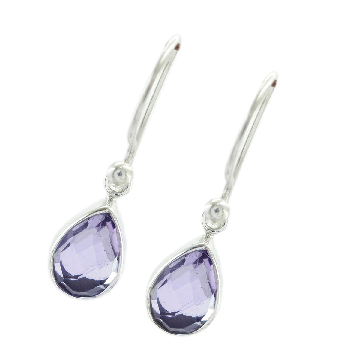 Ji eun Purple Featherlight multiple Dangle Earring