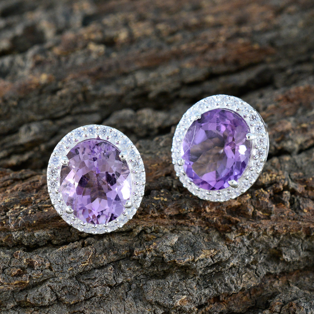 Renata Purple Minimal multiple Stud Earring