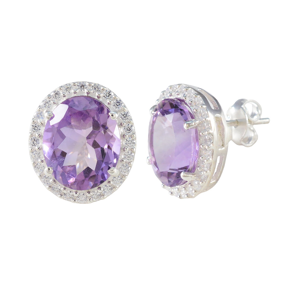 Renata Purple Minimal multiple Stud Earring
