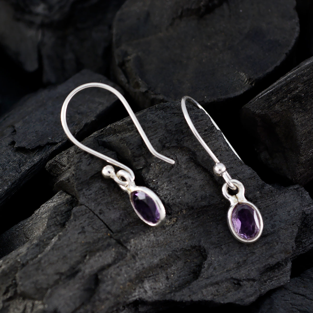 Micaela Purple Elegant multiple Dangle Earring