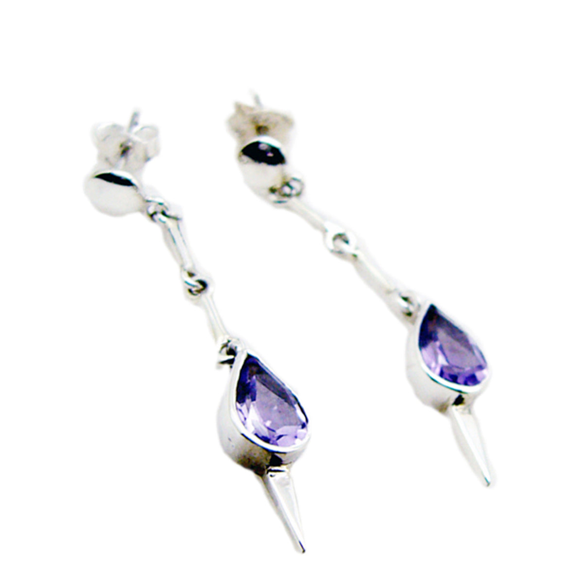 Renata Purple Dainty multiple Stud Earring