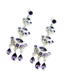 Aaliyah Purple Tiny multiple Stud Earring