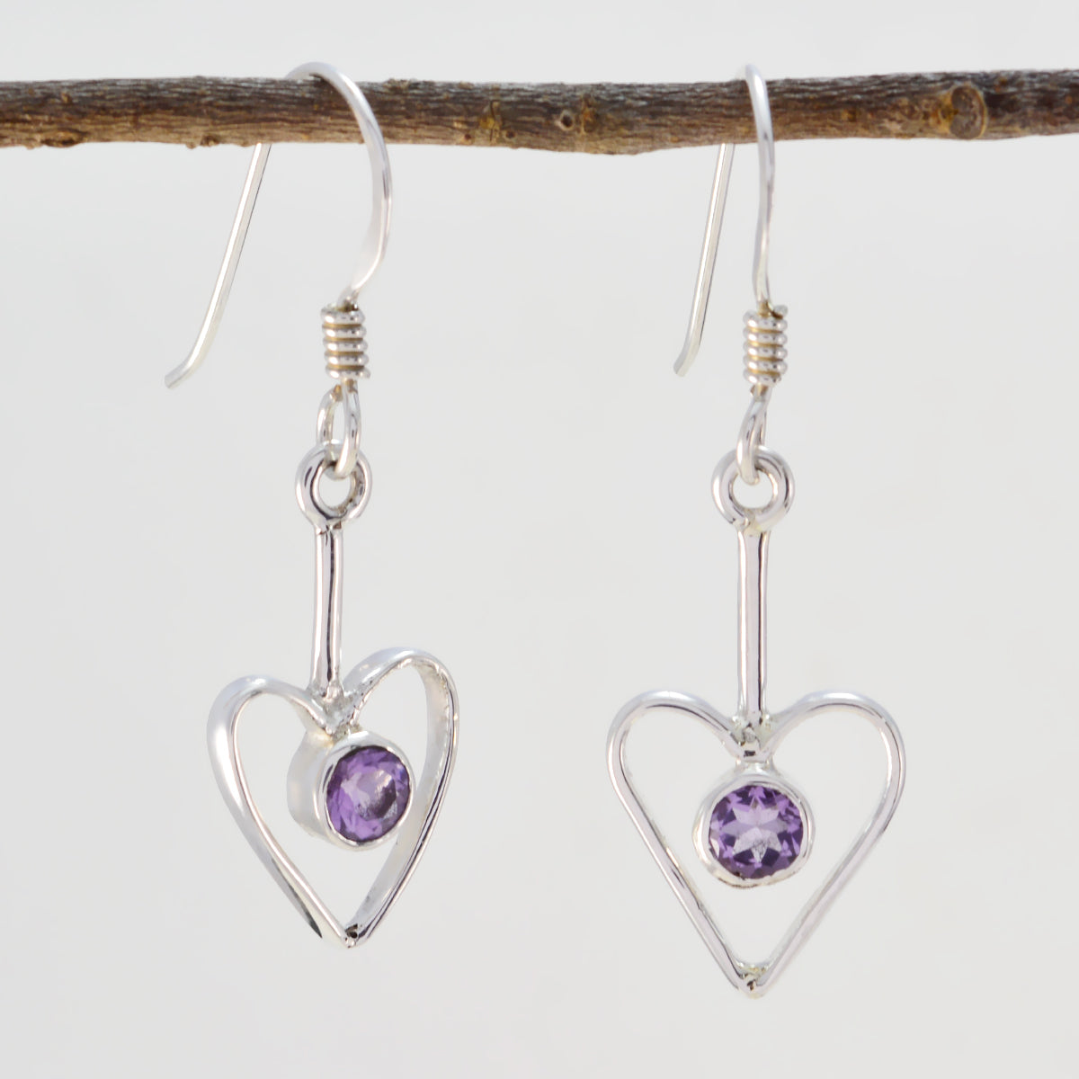 Autumn Purple Delicate multiple Dangle Earring