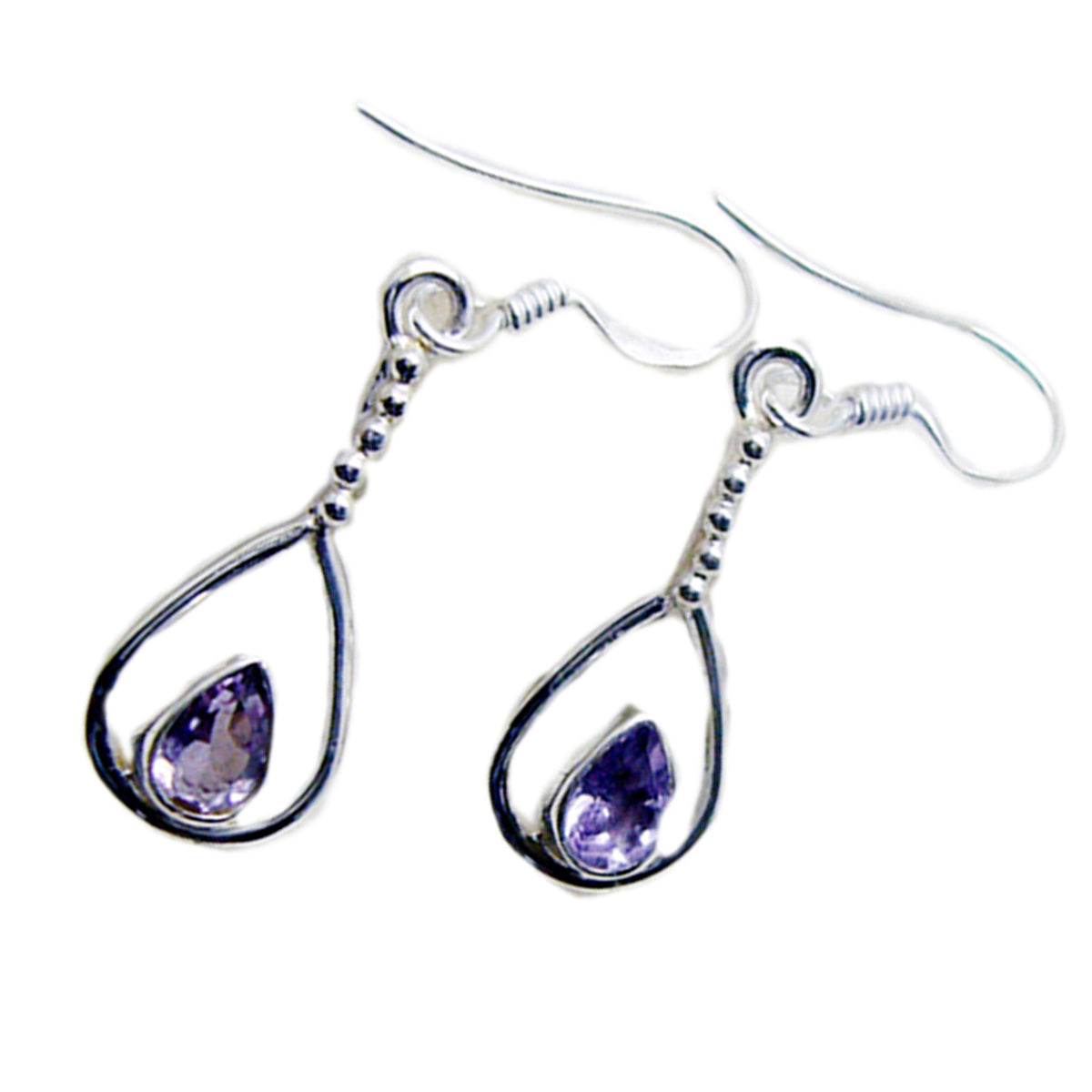 Charlotte Purple Delicate multiple Dangle Earring