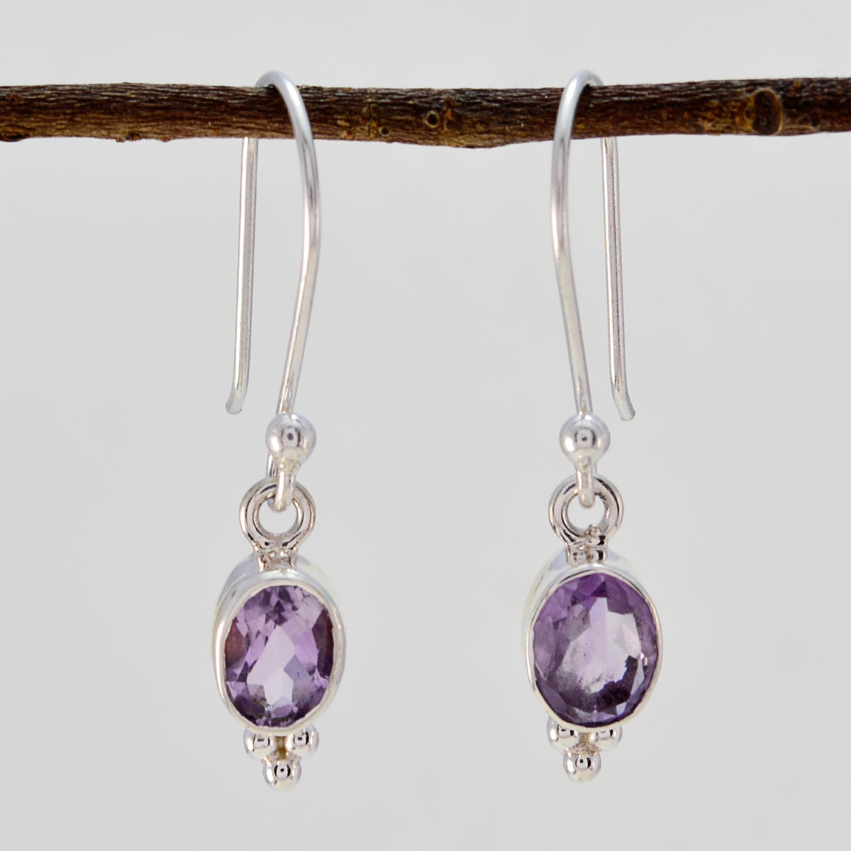 Chloe Purple Delicate multiple Dangle Earring