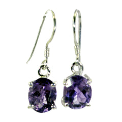 Naomi Purple Delicate multiple Dangle Earring