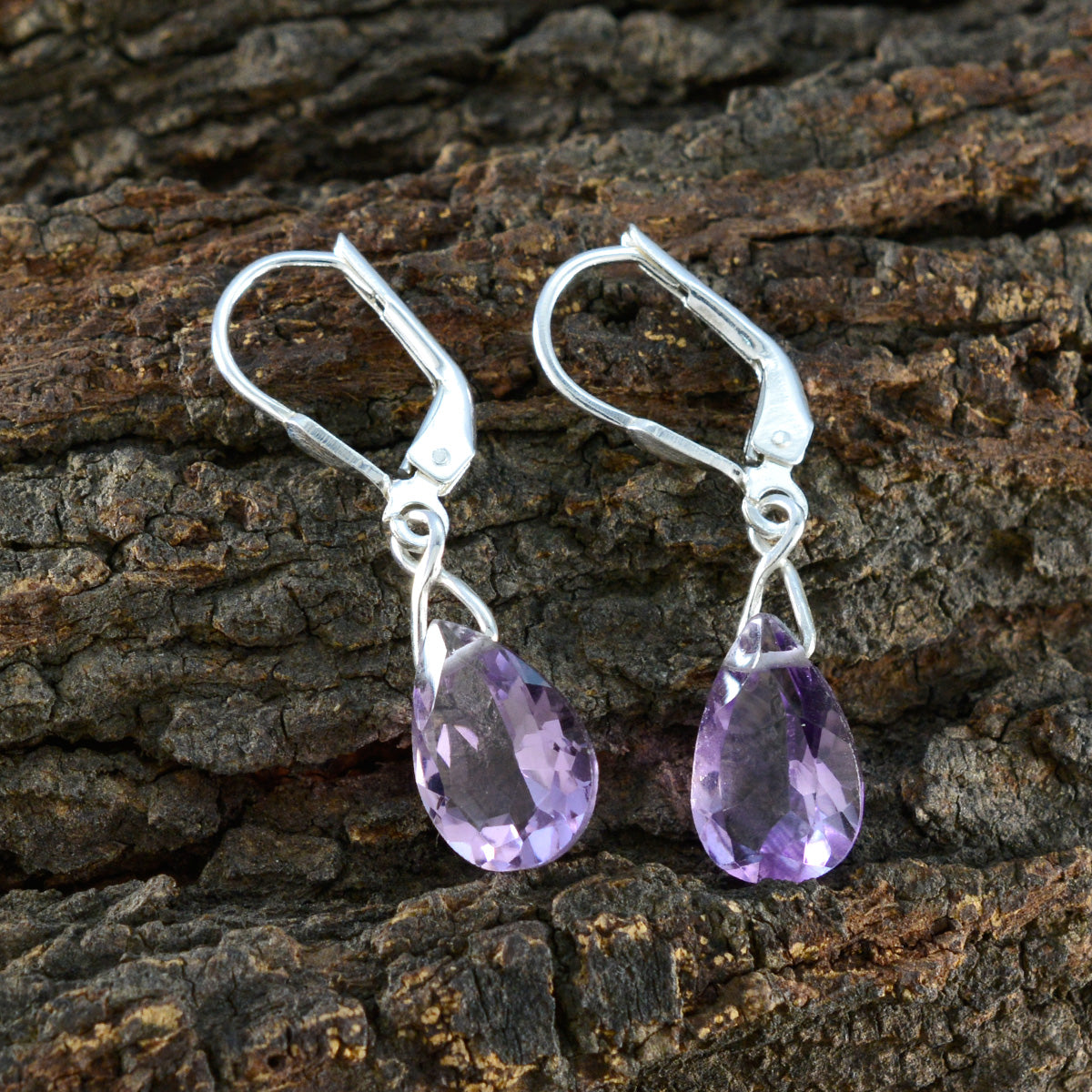 Eliza Purple Minimalist multiple Dangle Earring