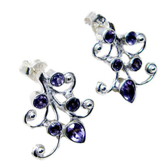 Seo yeon Purple Dainty multiple Stud Earring