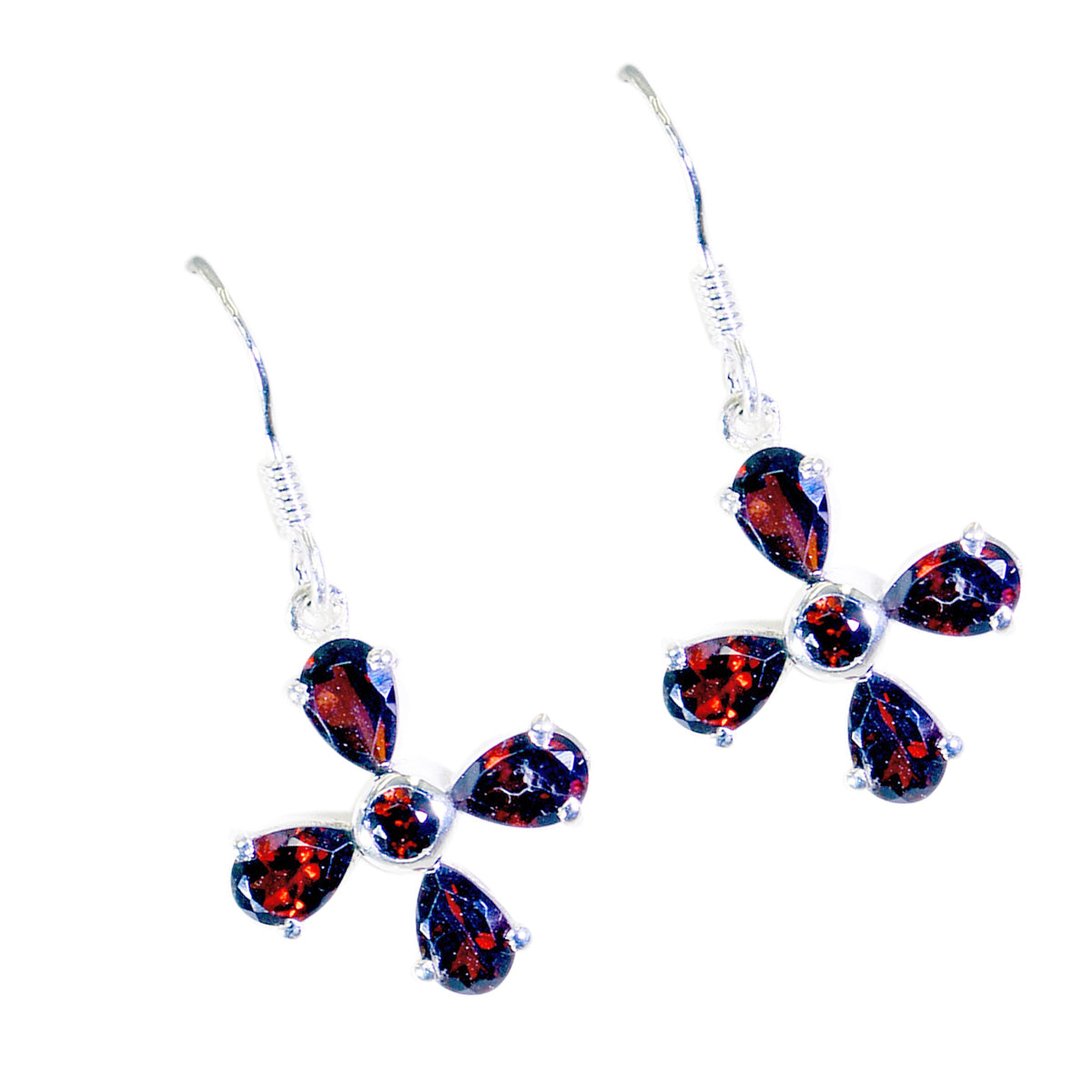 Xiu Purple Dainty multiple Dangle Earring