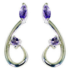 Ana Purple Mid weight multiple Stud Earring