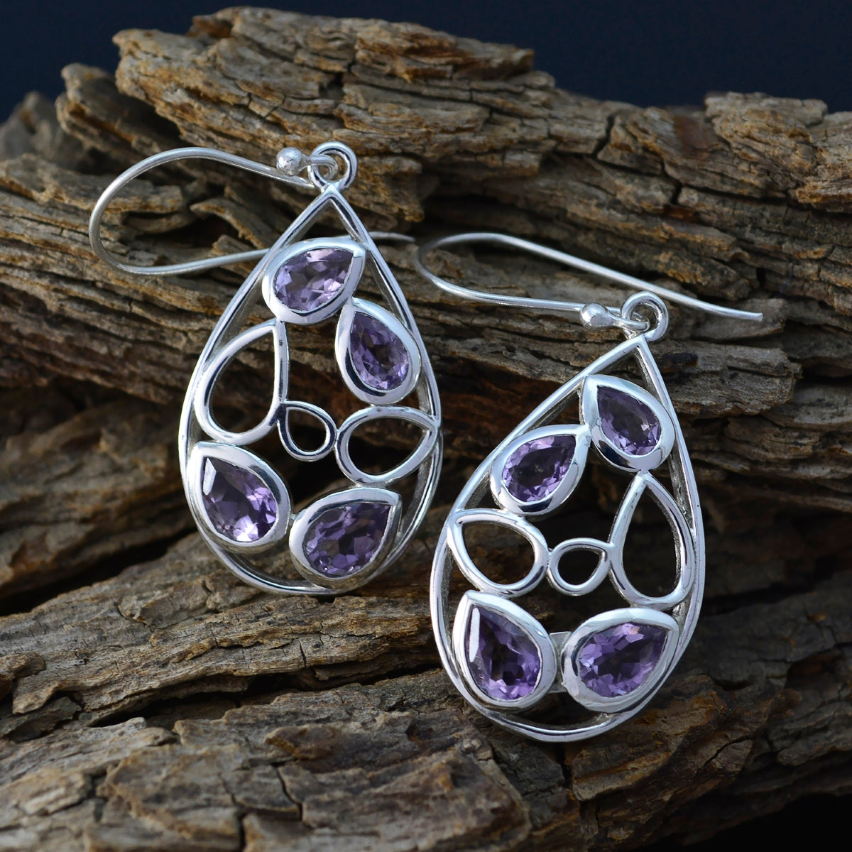 Stella Purple Classic multiple Dangle Earring