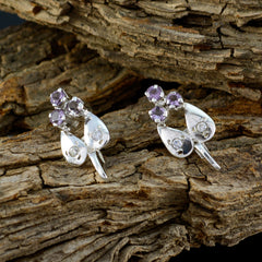 Camila Purple Dainty multiple Stud Earring