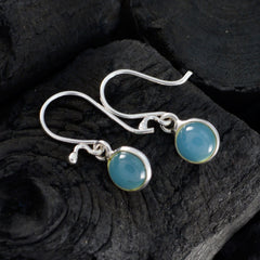Kennedy Blue Elegant Solitaire Dangle Earring