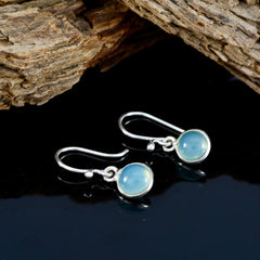 Kennedy Blue Elegant Solitaire Dangle Earring