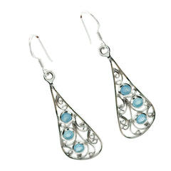 Patricia Blue Whisper thin multiple Dangle Earring
