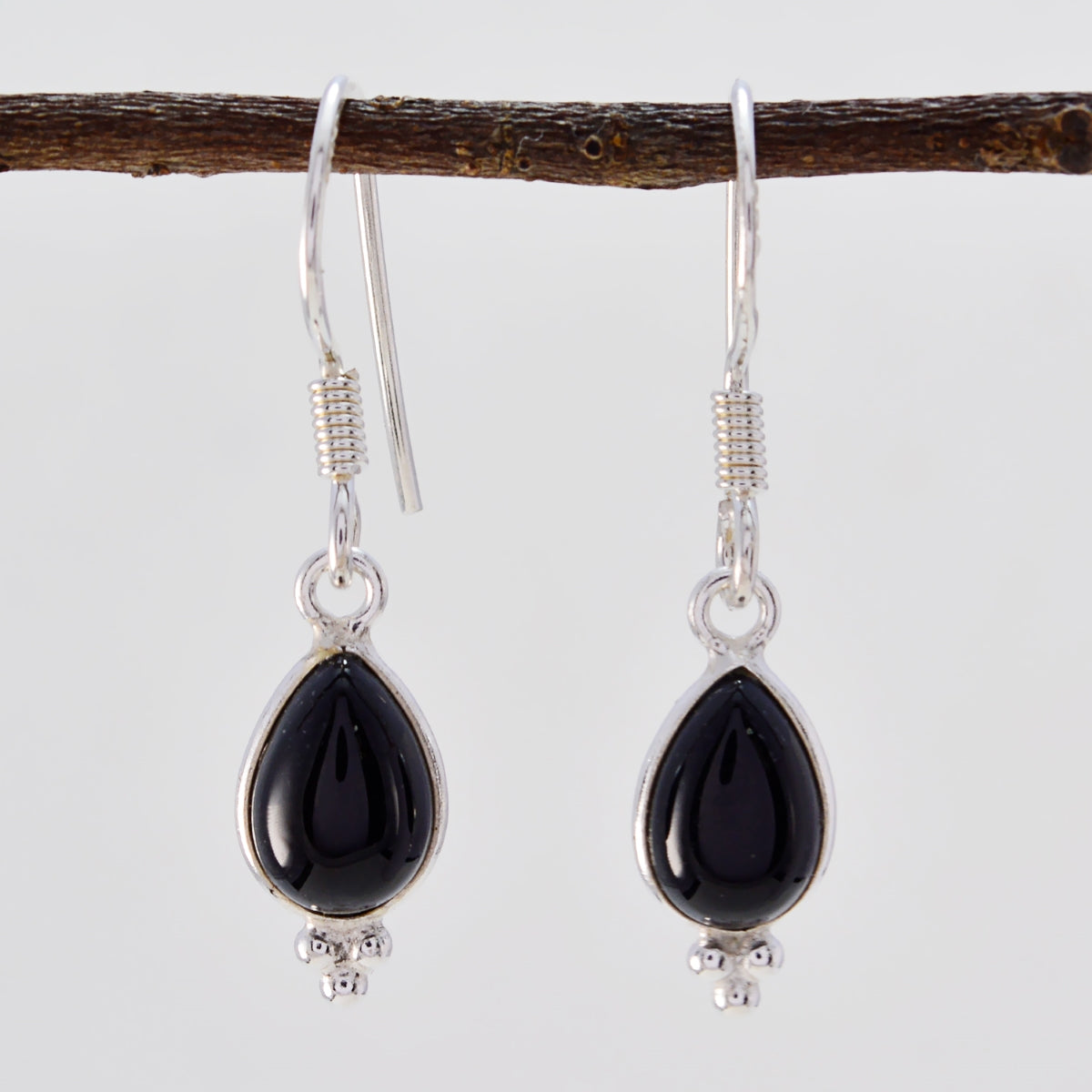 Isabella Black Elegant multiple Dangle Earring