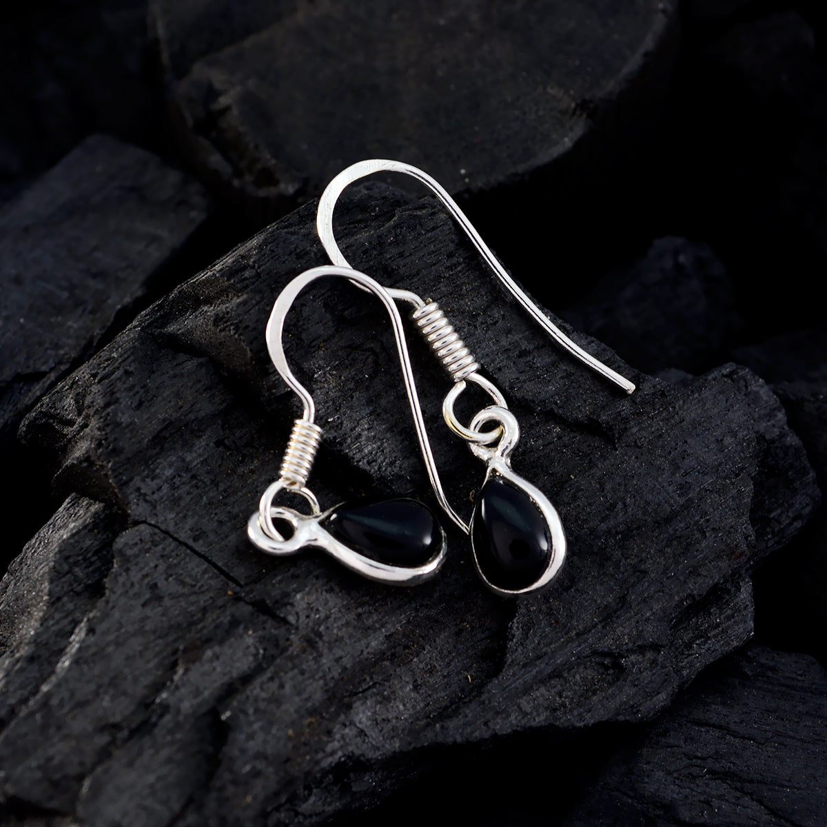 Teresa Black Minimalist multiple Dangle Earring