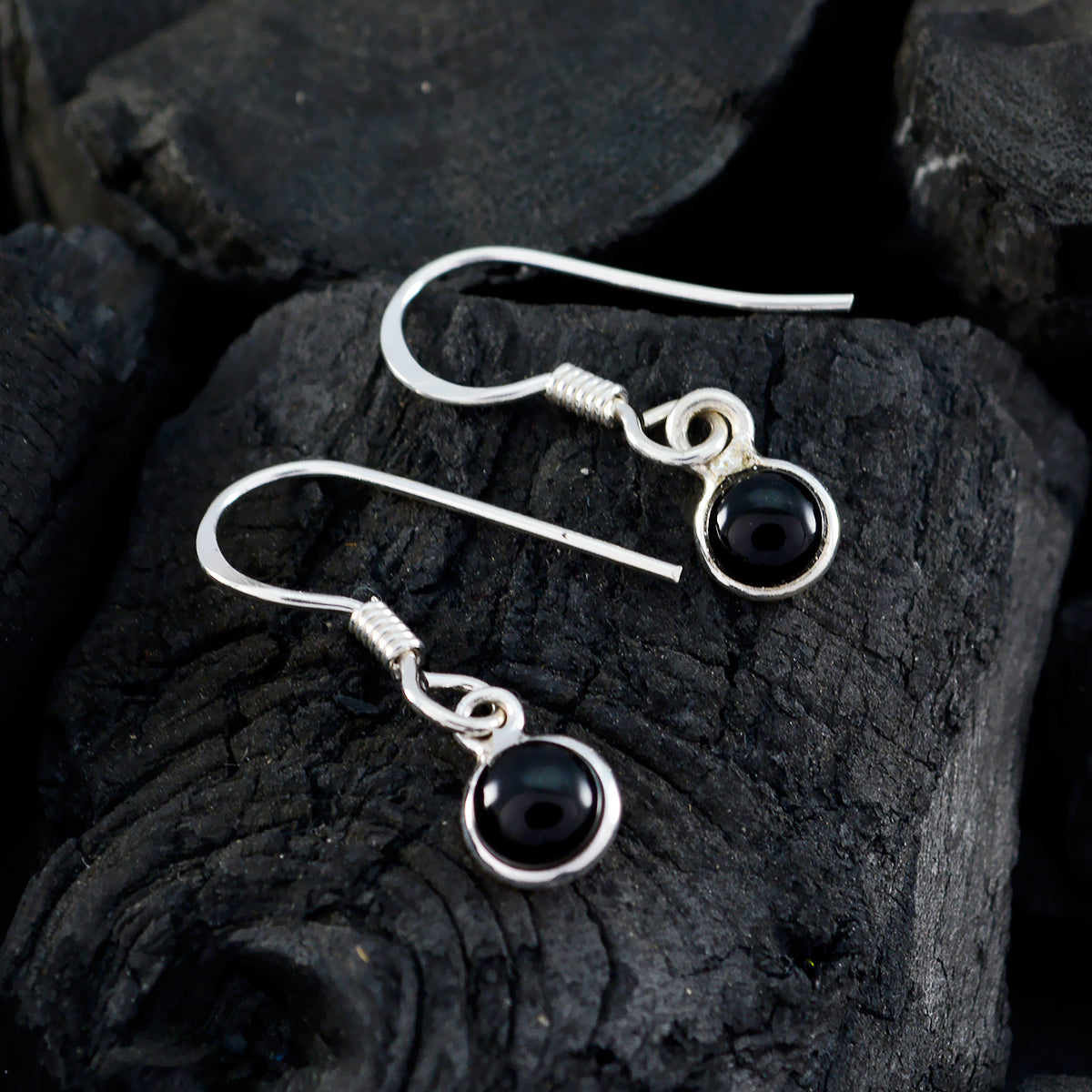 Aaliyah Black Minimalist multiple Dangle Earring