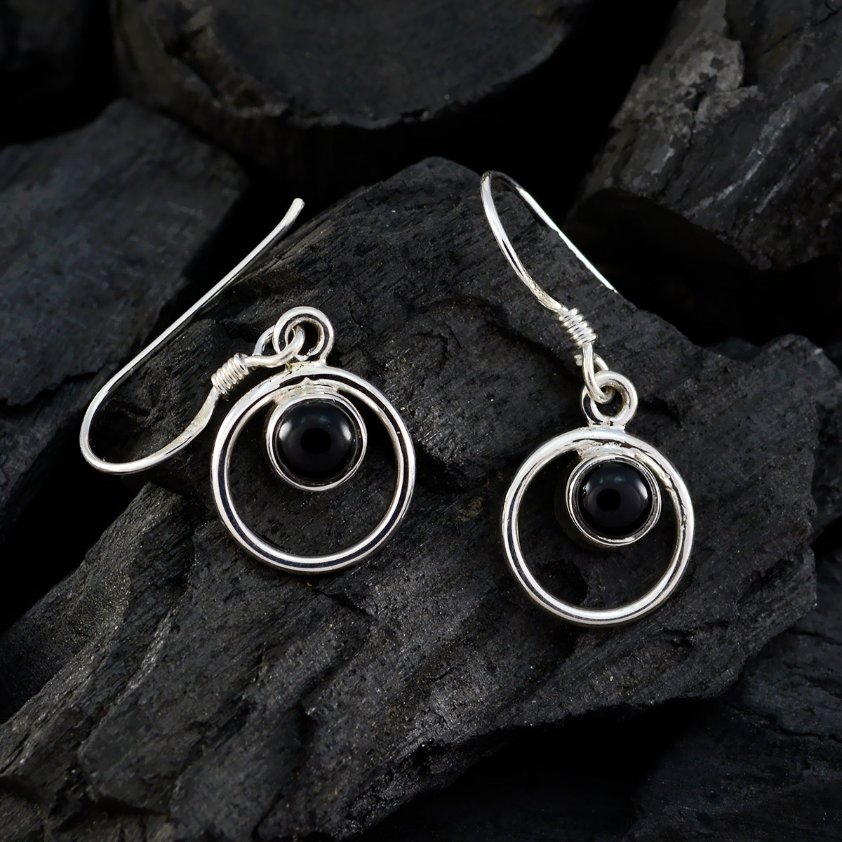 Audrey Black Elegant multiple Dangle Earring