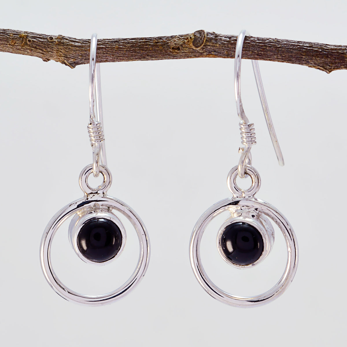 Audrey Black Elegant multiple Dangle Earring