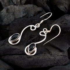 Lucia Black Delicate multiple Dangle Earring