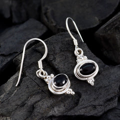 Autumn Black Delicate multiple Dangle Earring