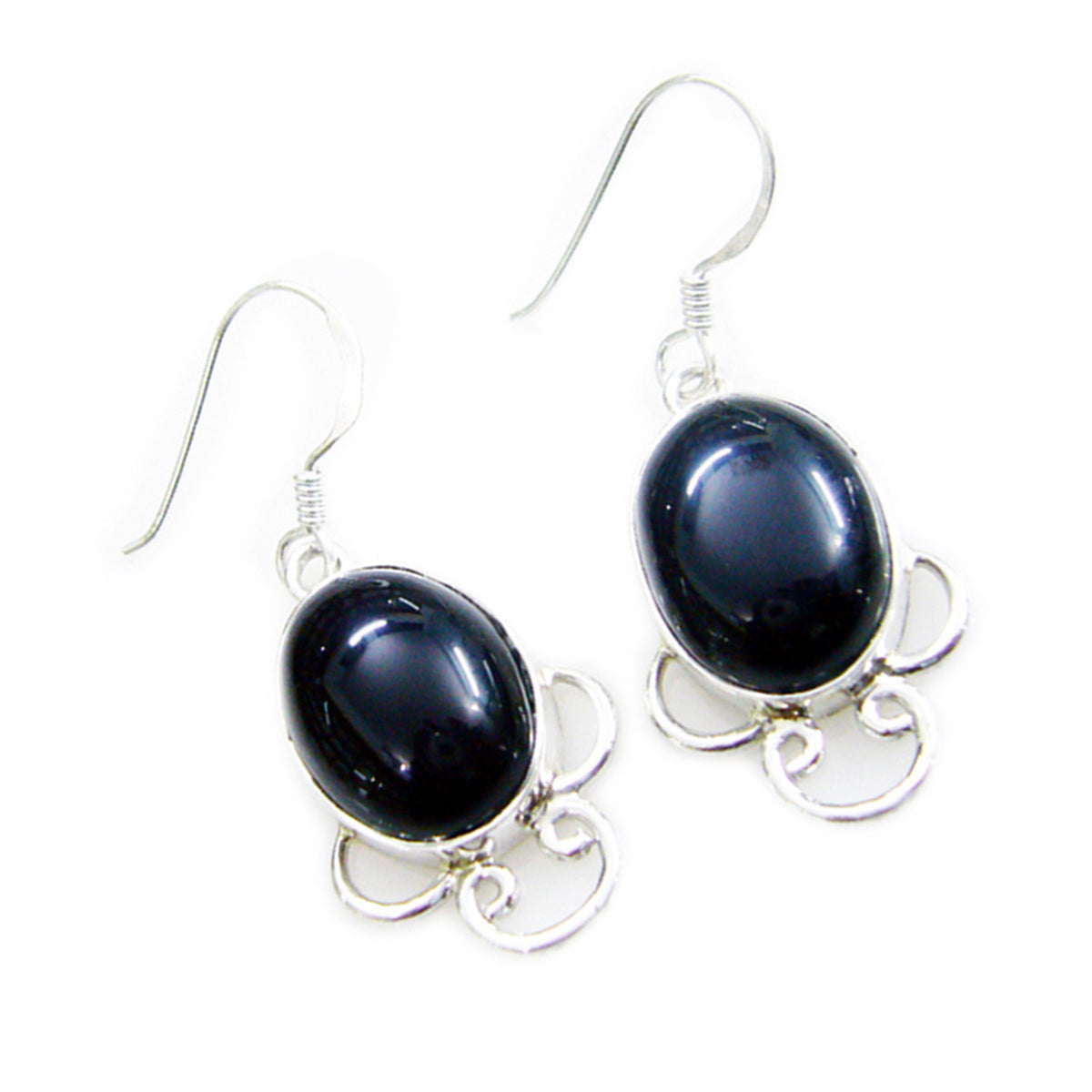 Bella Black Dainty multiple Dangle Earring