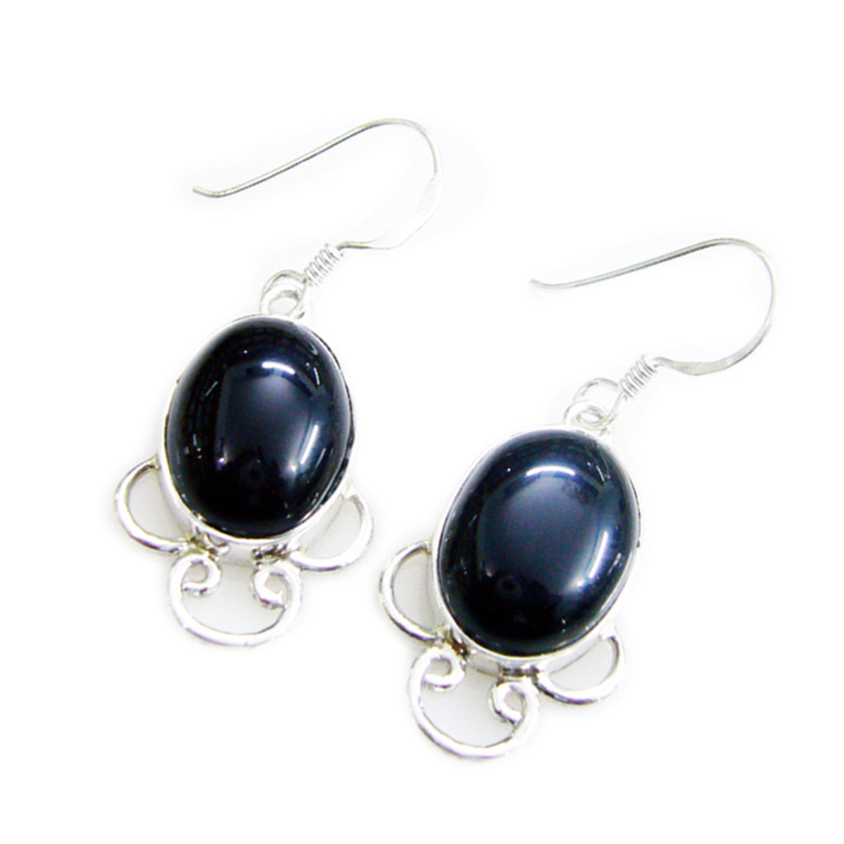 Bella Black Dainty multiple Dangle Earring
